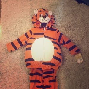 Adorable 12 month tiger costume